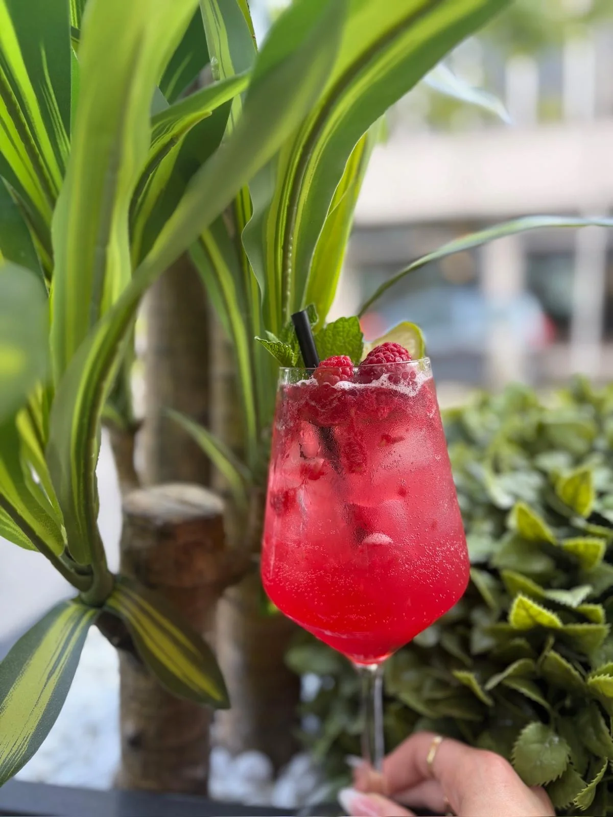 Cocktail ai lamponi